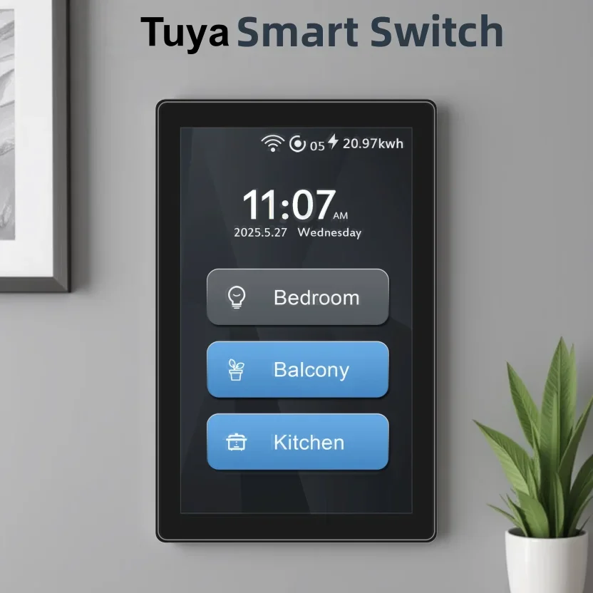 Home Automation Systems Diy - Interruptores Wi-Fi inteligentes da Tuya, modelo