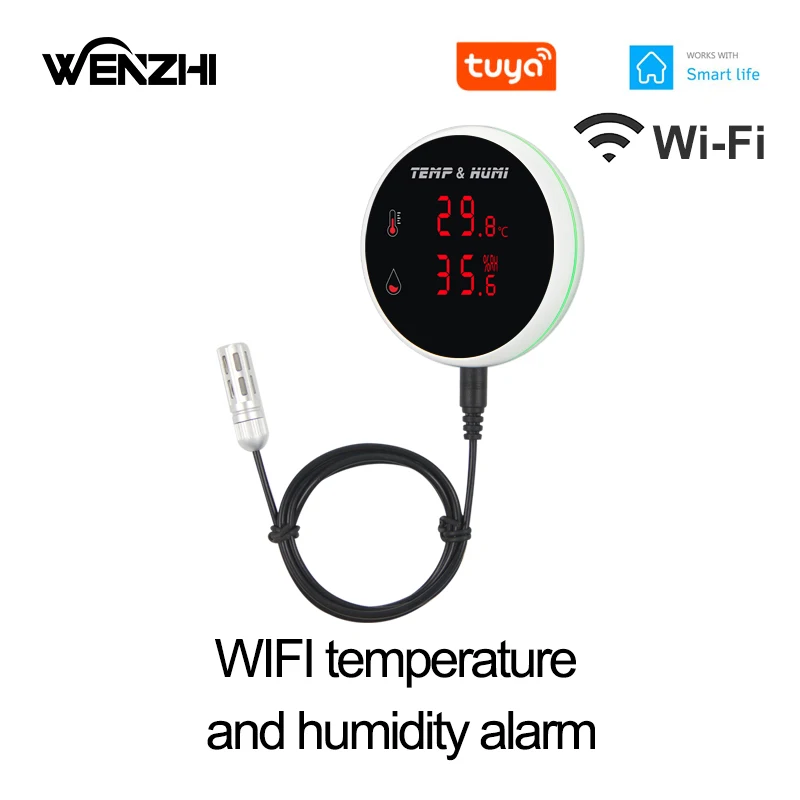 Smart Home Automation Diy - Sensor de temperatura wi-fi alarme digital