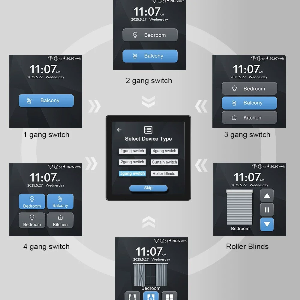 Interruptores Wi-Fi inteligent - Home Automation Systems Diy avaliação e preço