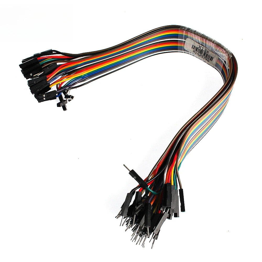 20pin 30cm jumper fio dupont l - Rgb Led Matrix 8X8 avaliação e preço