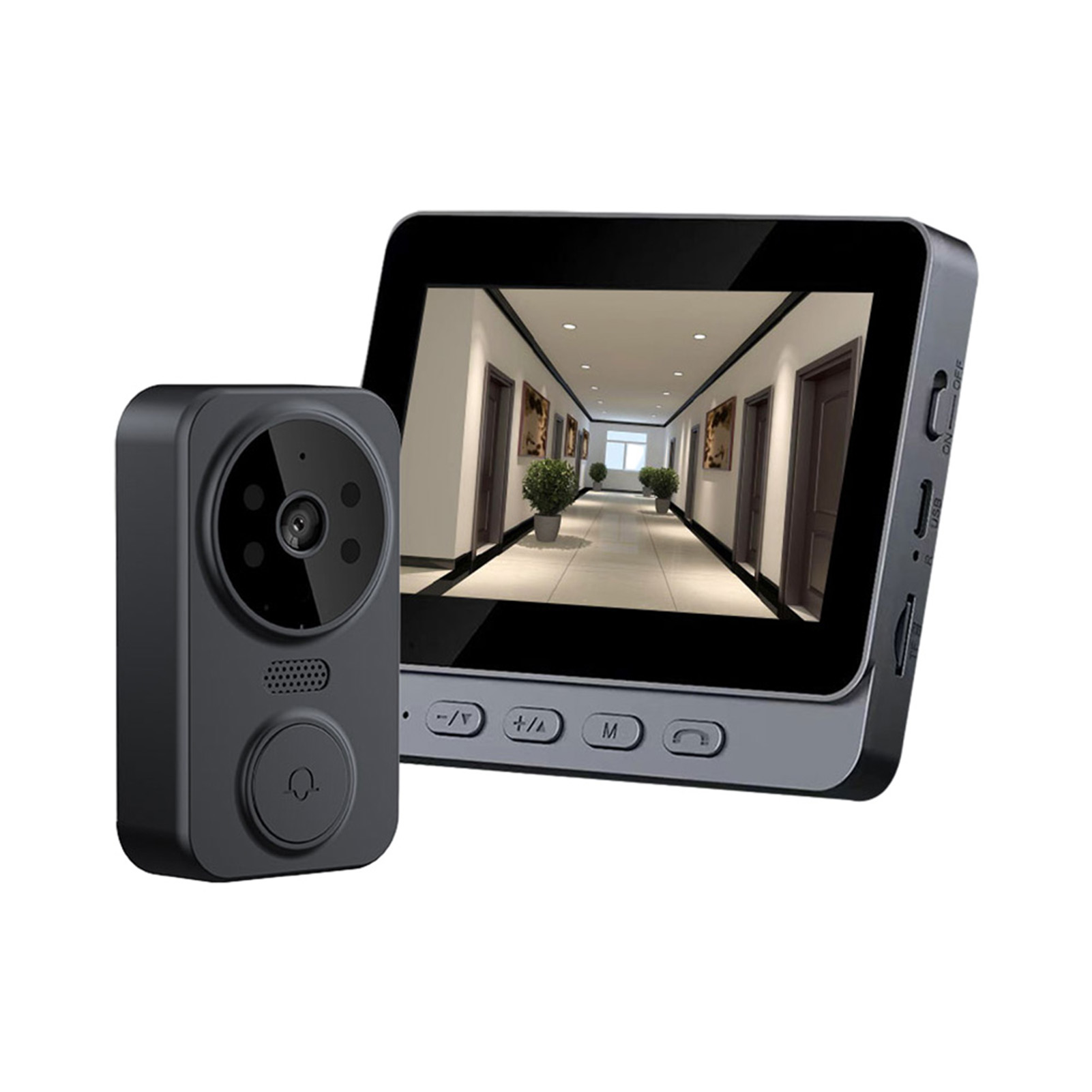 Intercomunicador Visual Sem Fi - Smart Doorbell Wired avaliação e preço