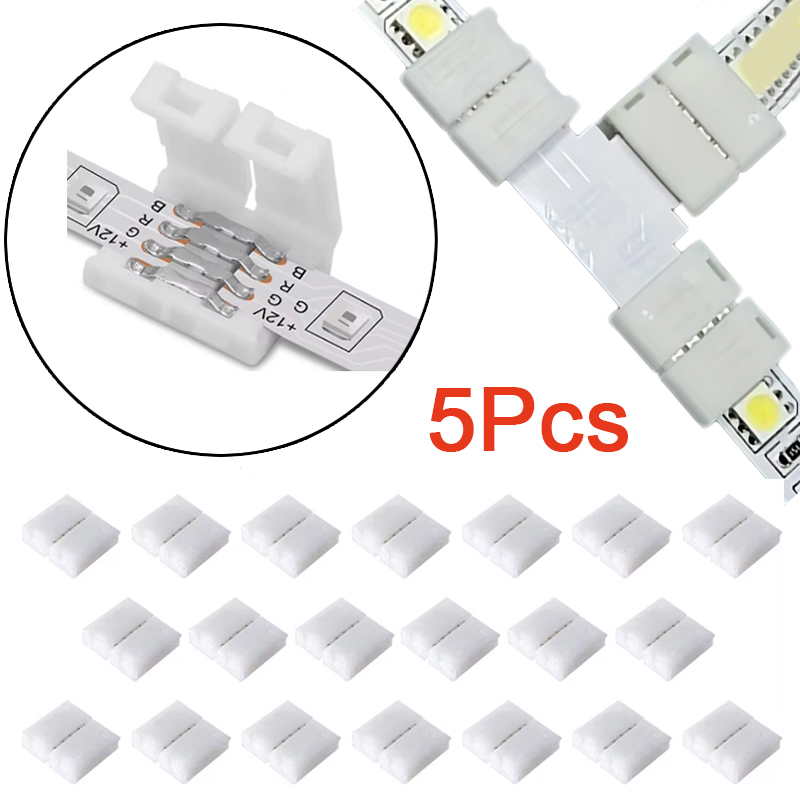 5 peças 4pin 8mm conector led  - Rgb Led Matrix 8X8 avaliação e preço