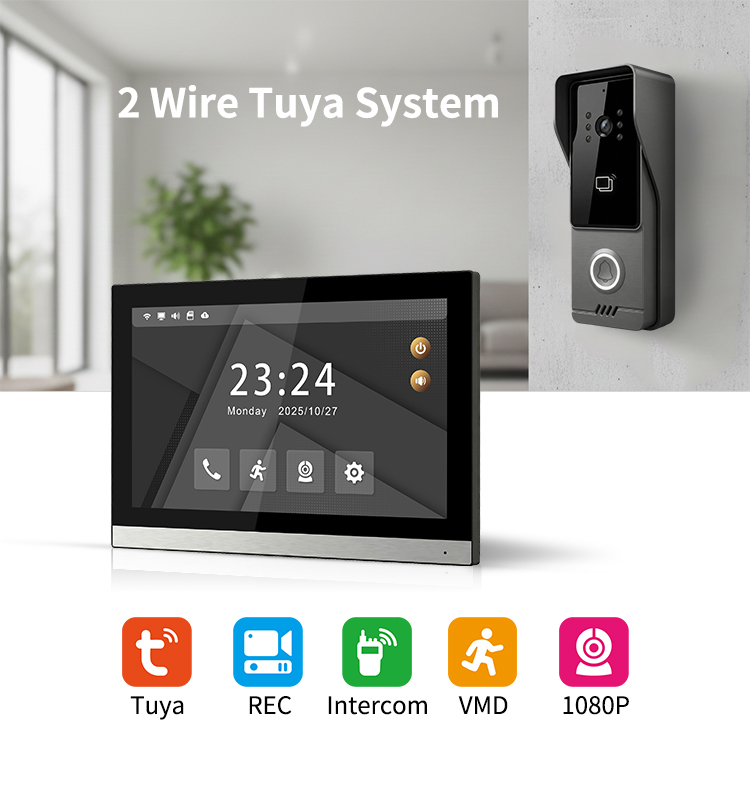 Sistema de Intercomunicação po - Smart Doorbell Wired avaliação e preço