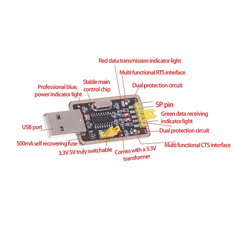 Módulos de Porta Serial CH340G - Home Automation Arduino avaliação e preço