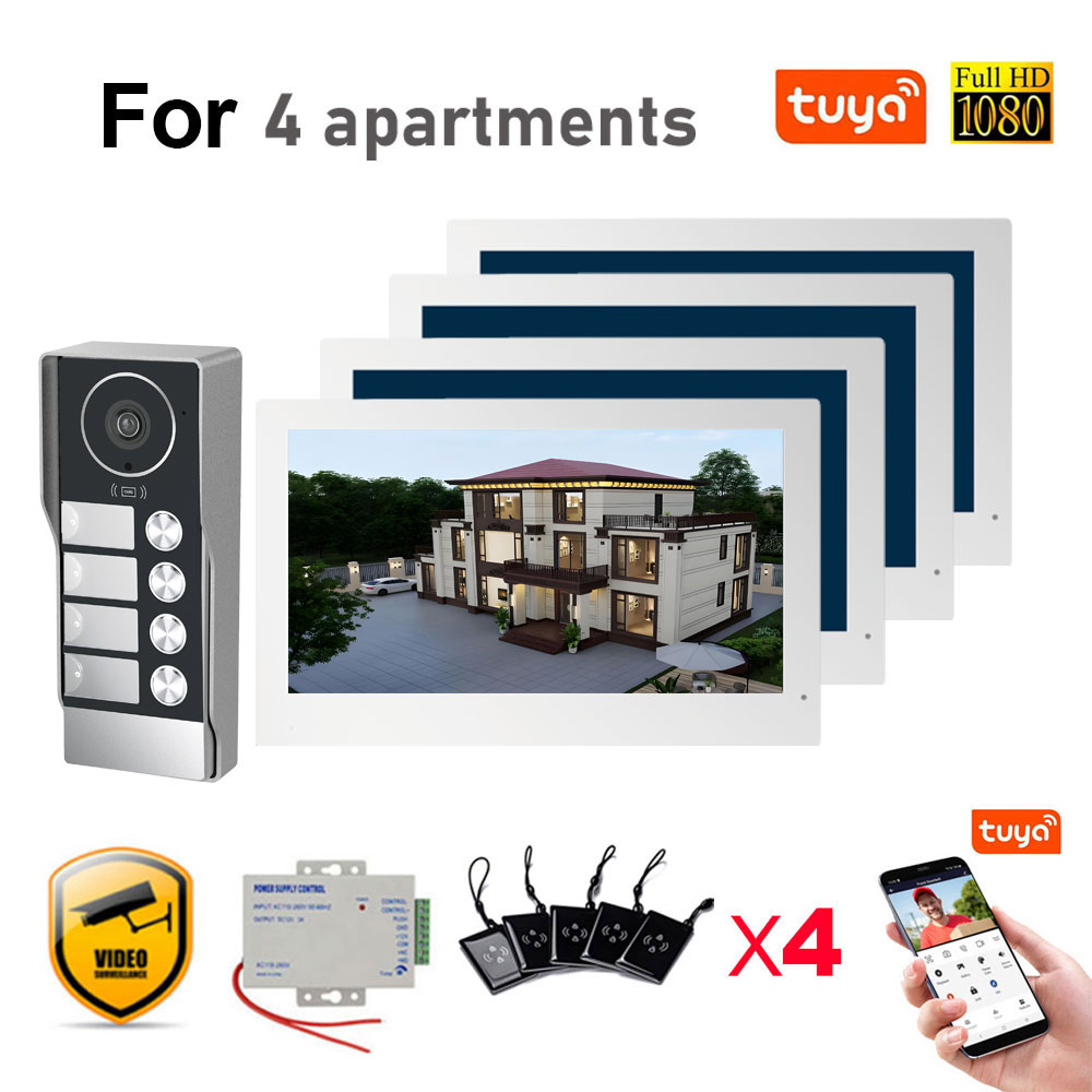 7 Polegada monitor de toque ví - Smart Doorbell Wired avaliação e preço