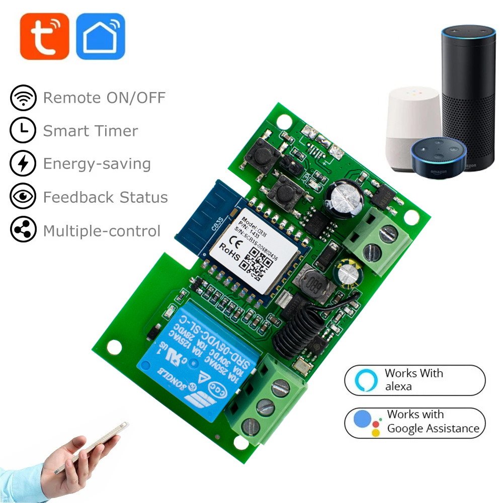 1ch tuya controle remoto intel - Smart Home Automation Diy avaliação e preço