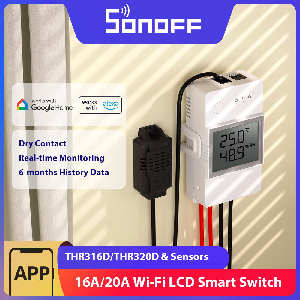 Sonoff thr316d/thr320d interru - Sonoff Basic Switch avaliação e preço