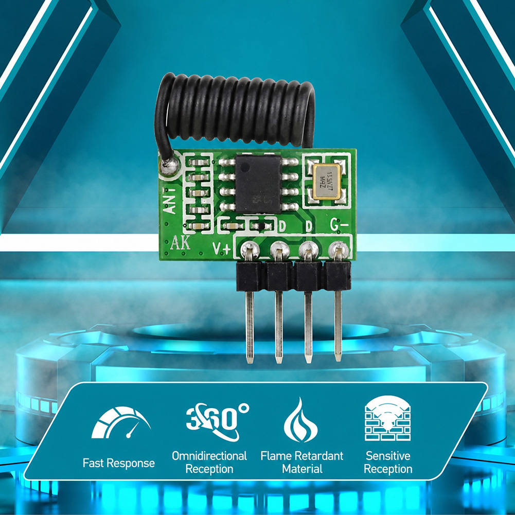 Módulo Receptor RF Superheteró - Home Automation Arduino avaliação e preço