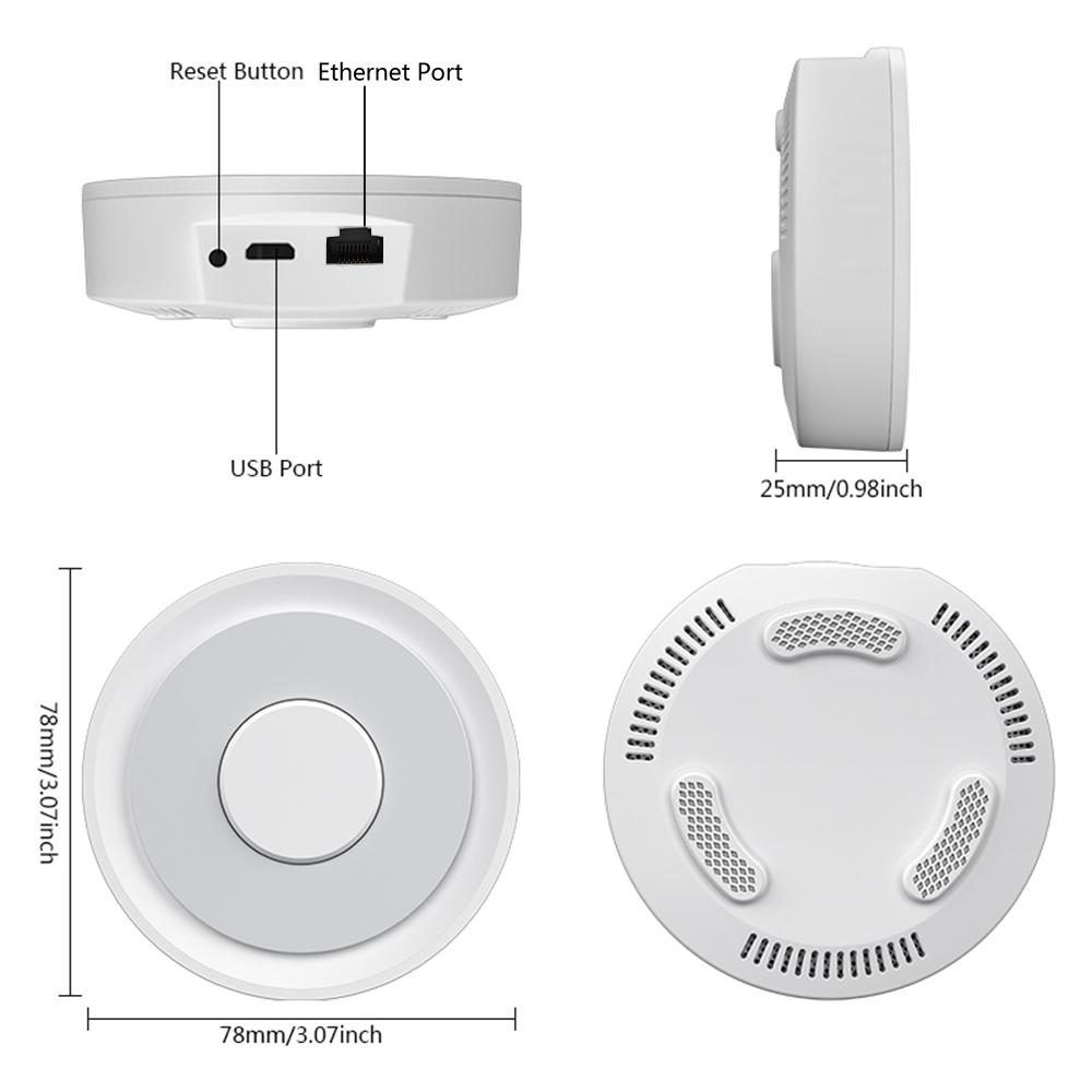 Tuya zigbee gateway inteligent - Smart Home Automation Diy avaliação e preço